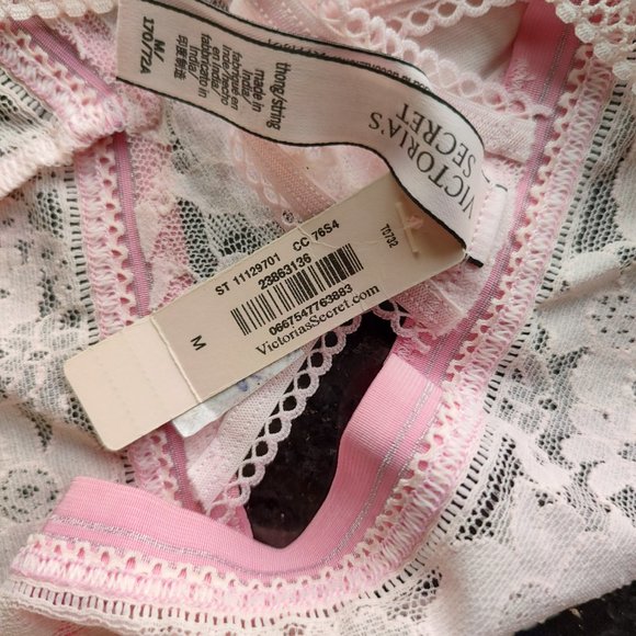 Victoria's Secret Panties bundle of 2 - Victoria's sport and pink thong size M - Picture 8 of 16